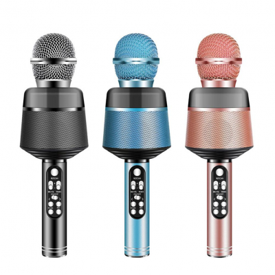 Ridecle Trådlös Bluetooth‑mikrofon för mobiler, svart MIDAL
