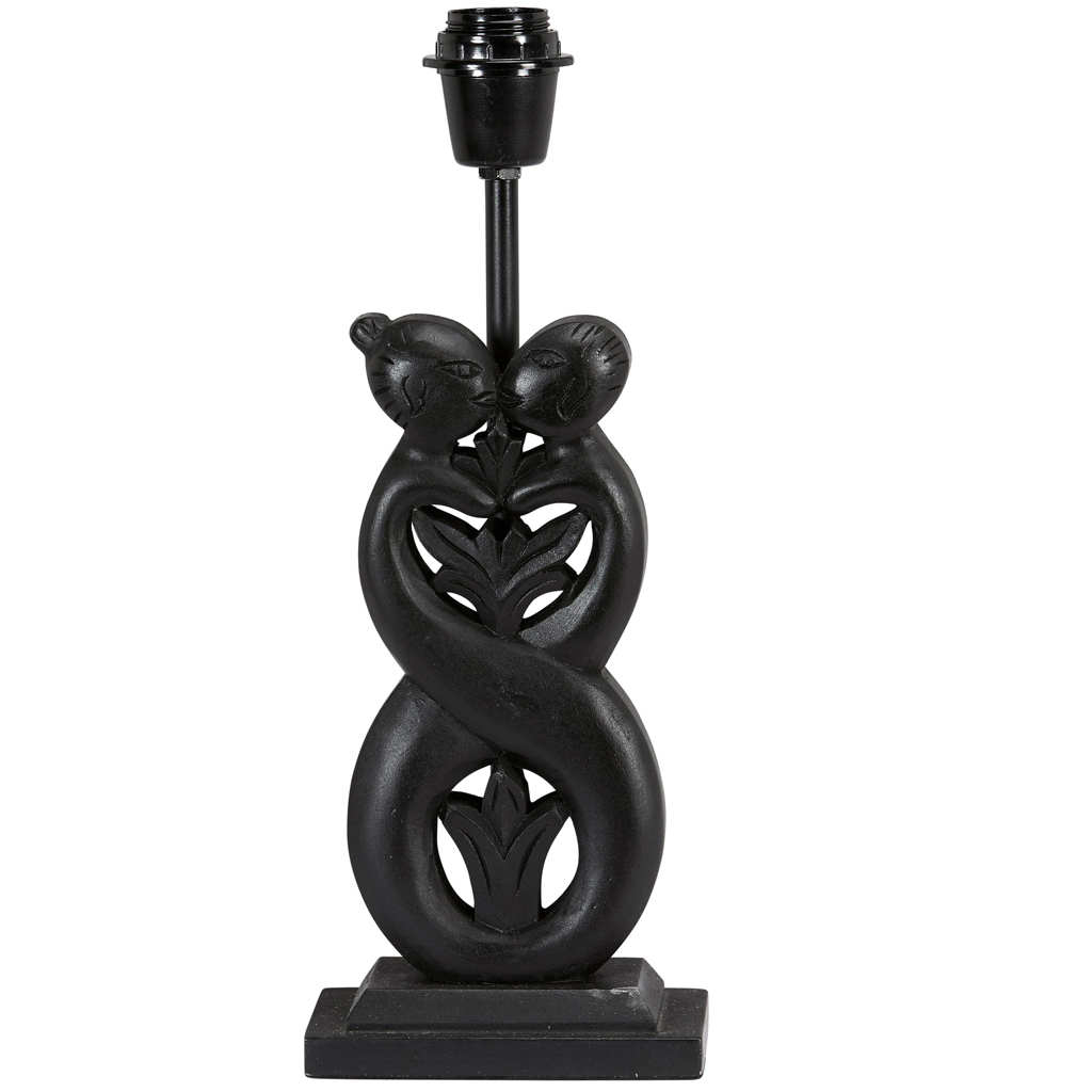Eden Lampfot Svart 40 cm MIDAL