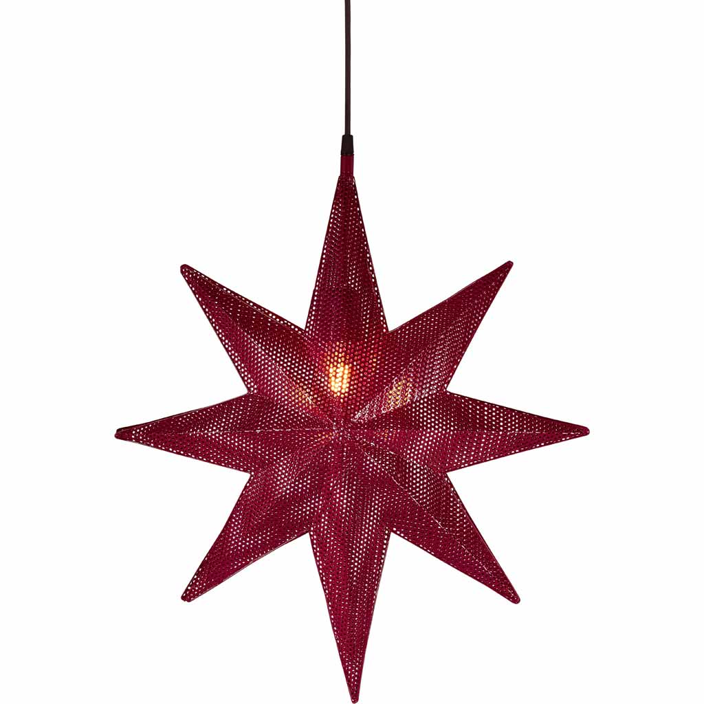 Capella Stjärna Röd 50 cm MIDAL
