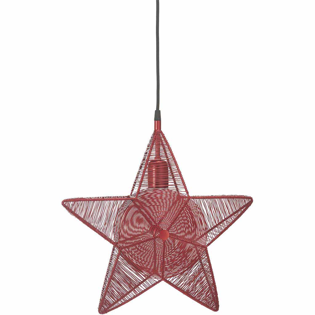 Rigel Stjärna Röd 40 cm MIDAL