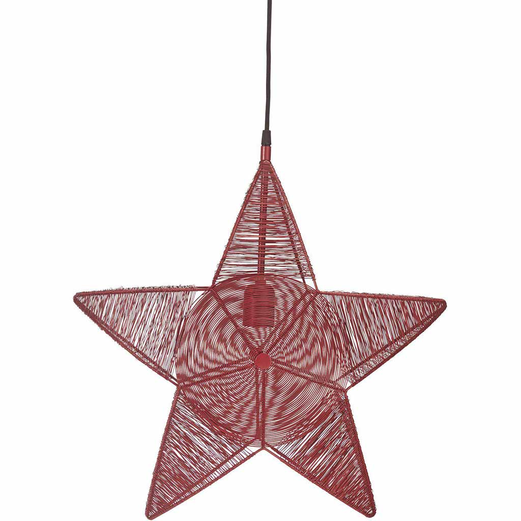 Rigel Stjärna Röd 50 cm MIDAL