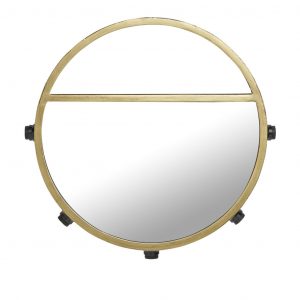 Bea Spegellampa Svart/guld 45 cm MIDAL