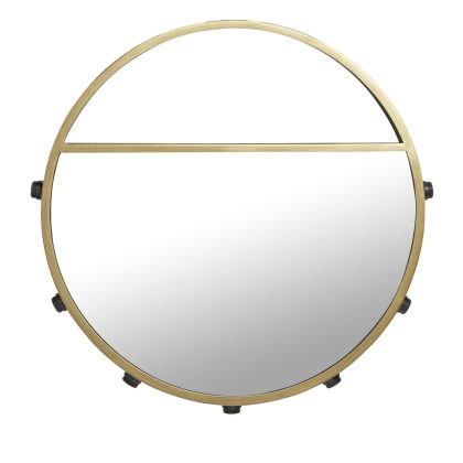 Bea Spegellampa Svart/guld 60 cm
