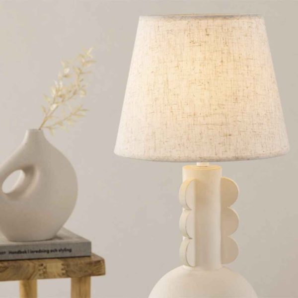 Mellerud Bordslampa Beige MIDAL