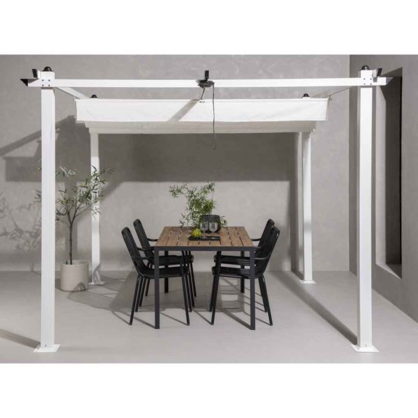 Lazio Pergola Vit 295x295 cm MIDAL