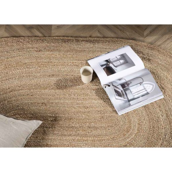 Oliver Oval Matta 200x300 Natur MIDAL