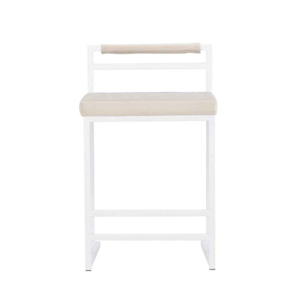 Opelika Barstol Beige 2-pack MIDAL