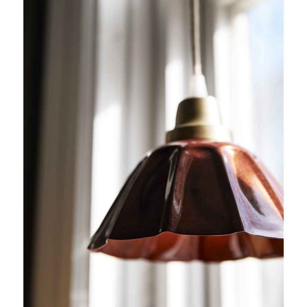 Fönsterlampa Ester Terracotta 17 cm MIDAL