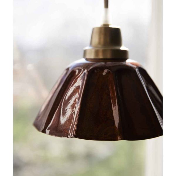 Fönsterlampa Ester Terracotta 17 cm MIDAL