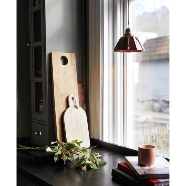 Fönsterlampa Ester Terracotta 17 cm MIDAL