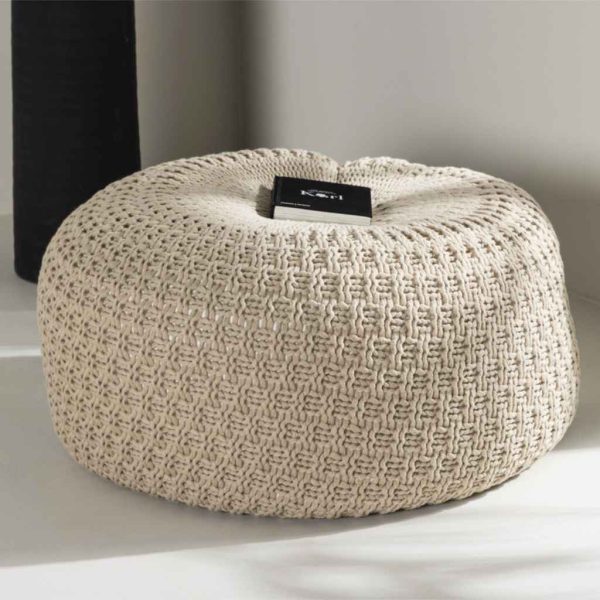 Puff Sam Beige 60 cm MIDAL