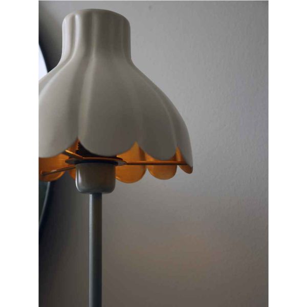 Wera Bordslampa Offwhite/grön 47 cm MIDAL