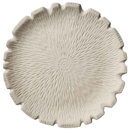 Athena Fat Elfenben Ø48 cm