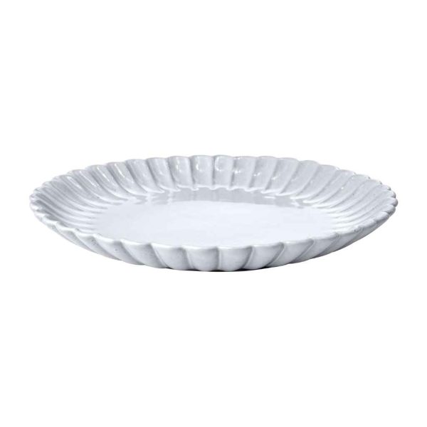 Hulda Tallrik Elfenben 4-pack Ø26 cm MIDAL
