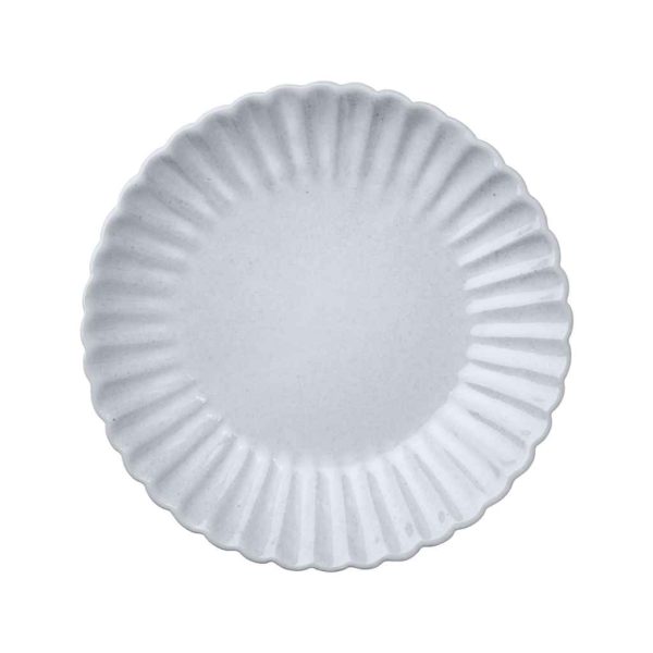 Hulda Tallrik Elfenben 4-pack Ø19 cm MIDAL