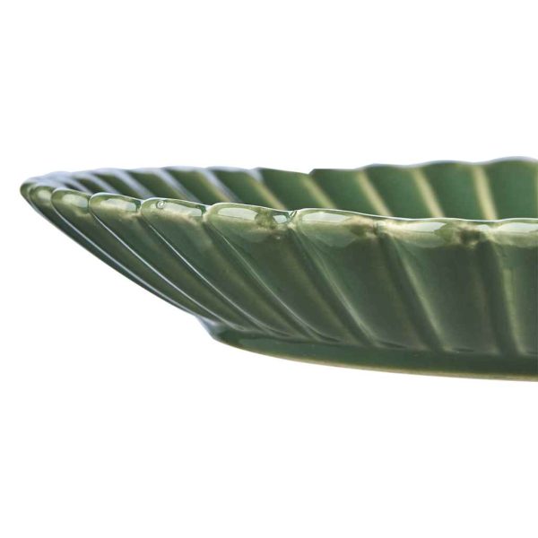 Hulda Tallrik Grön 4-pack Ø19 cm MIDAL