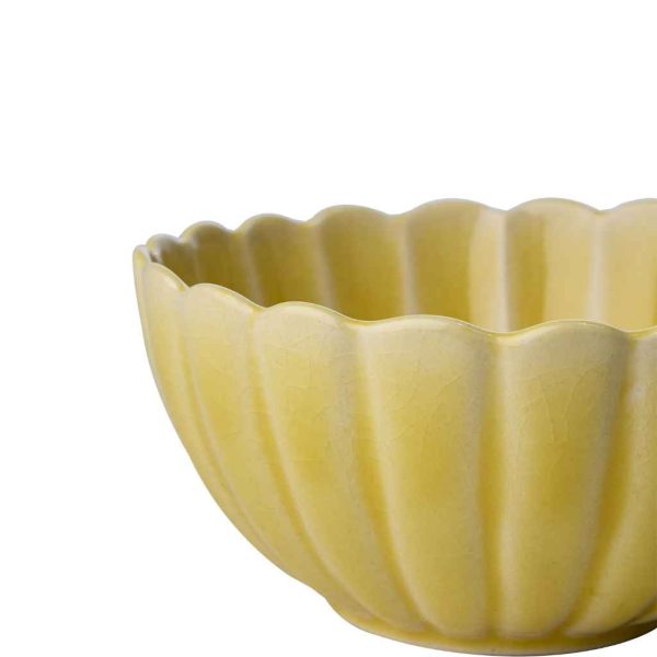 Hulda Skål Gul 4-pack Ø15 cm MIDAL