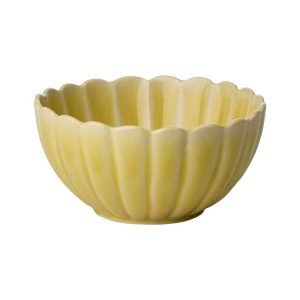 Hulda Skål Gul 4-pack Ø15 cm MIDAL