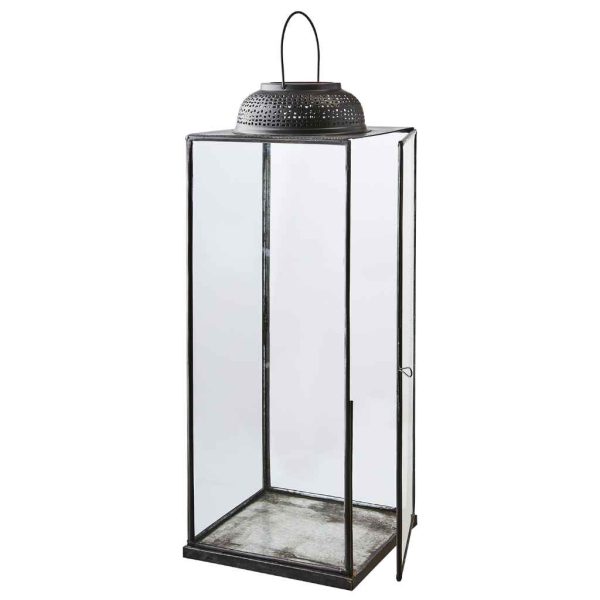 Alma Lykta L Svart 67 cm MIDAL