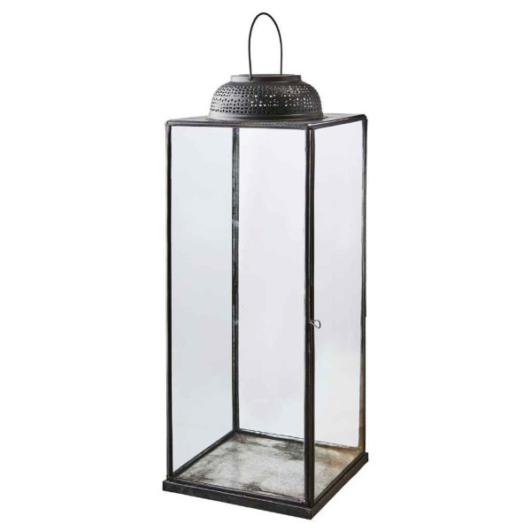 Alma Lykta L Svart 67 cm MIDAL