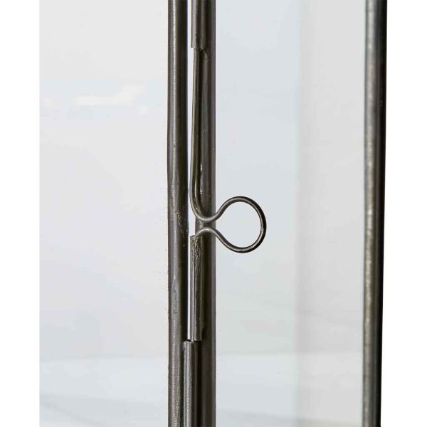 Alma Lykta L Svart 47 cm MIDAL