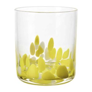 Cocktail Glas Klar/gul 4-pack MIDAL