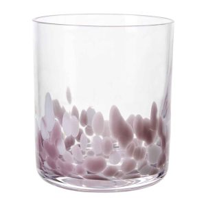 Cocktail Glas Klar/rosa 4-pack MIDAL