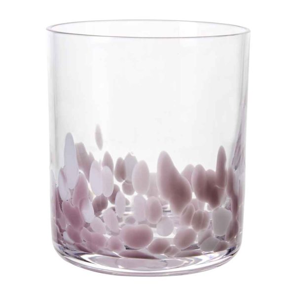Cocktail Glas Klar/rosa 4-pack MIDAL