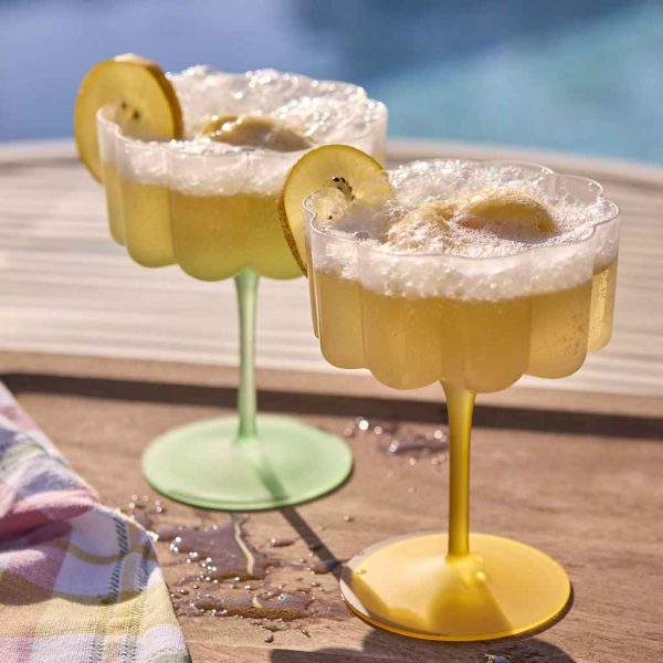 Lillie Cocktail/dessertglas Grön 4-pack MIDAL